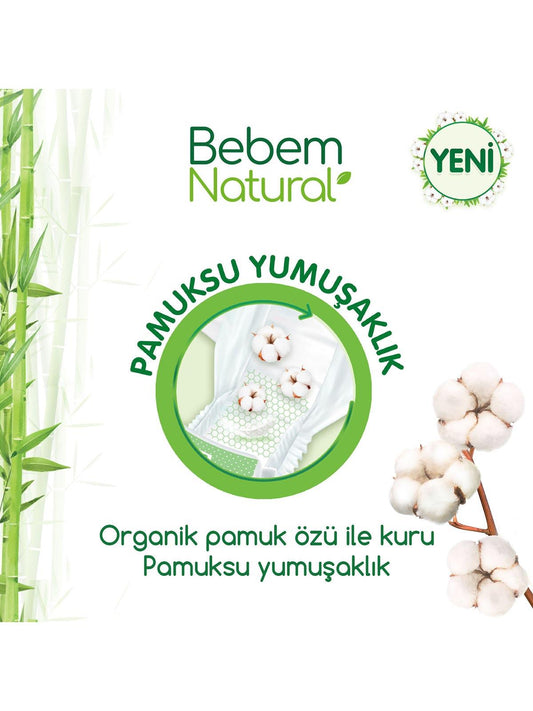Bebem Natural 5 Beden Junior Ultra Fırsat Paketi 80 Adet