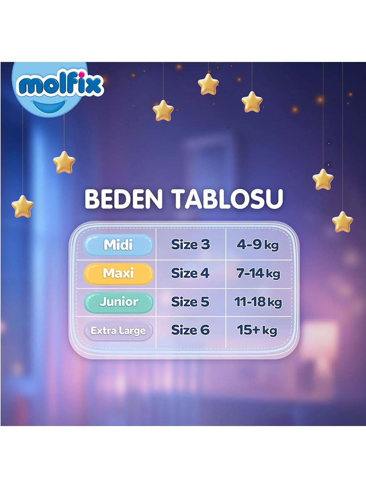 Molfix Sweet Dreams Ultra Fırsat Paket E.Large 48'li
