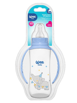Wee Baby Pp Kulplu 270 Ml Bıberon - Mavi