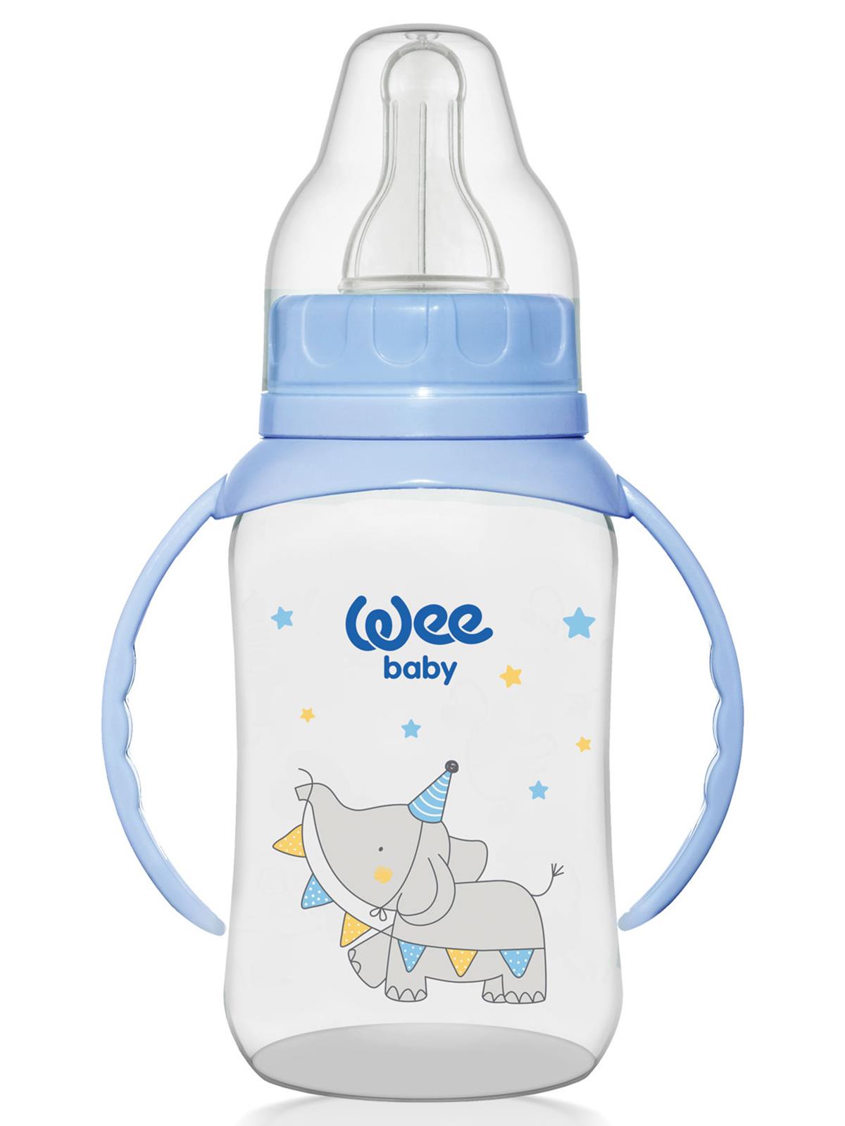 Wee Baby Pp Kulplu Pp 150 Ml Bıberon - Mavi