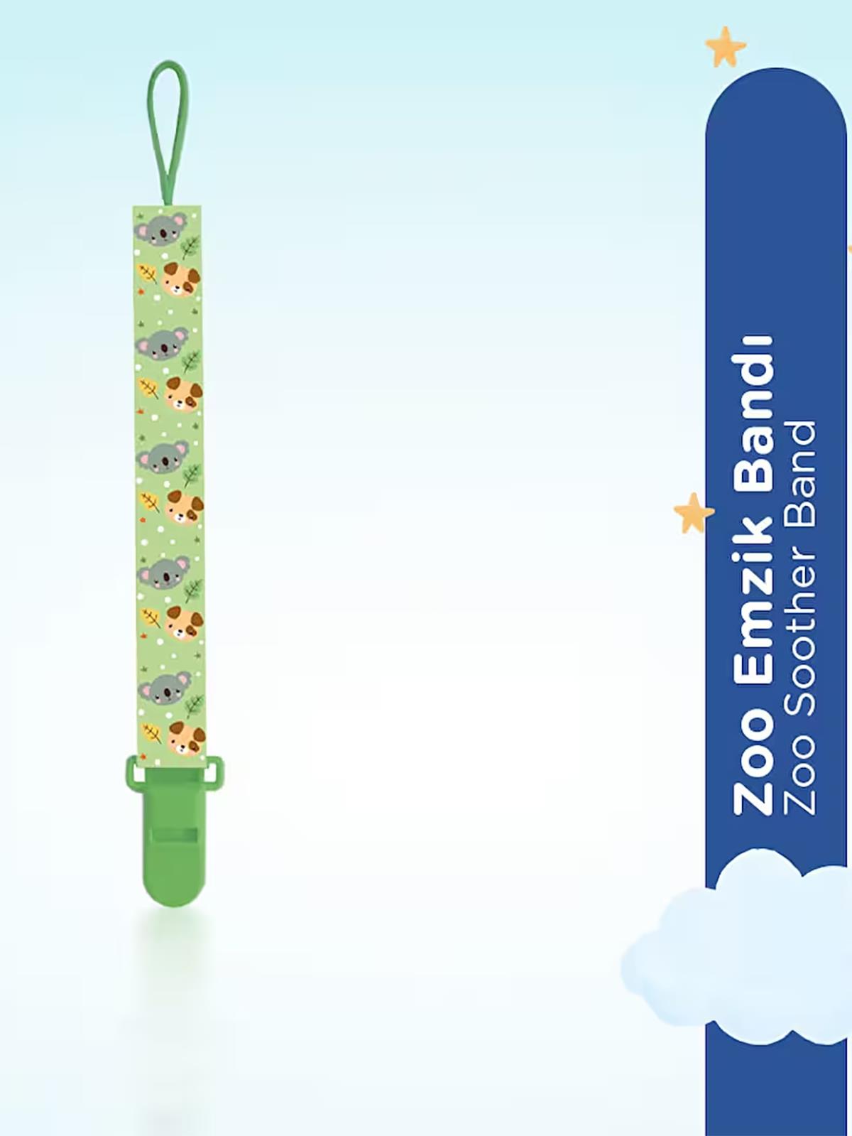 Wee Baby Zoo Emzik Bandı - Yeşil