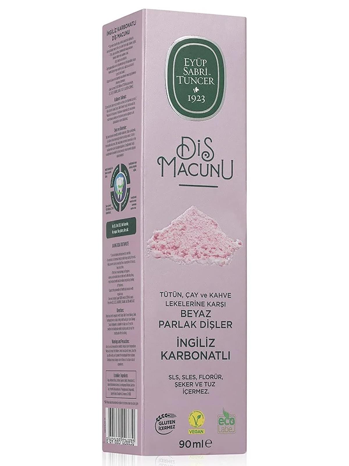Eyüp Sabri Tuncer İngiliz Karbonatlı Diş Macunu-90 Ml