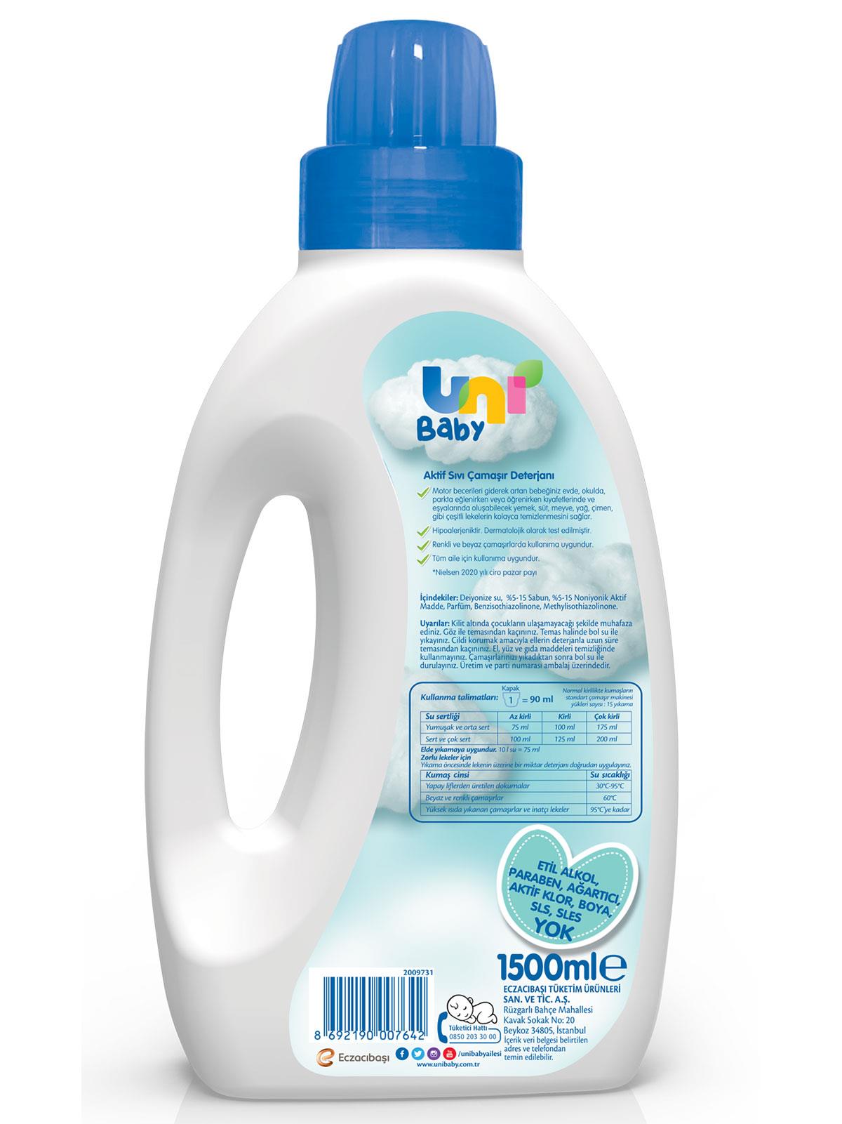 Uni Baby Çamaşır Deterjanı 1500 ml - Standart