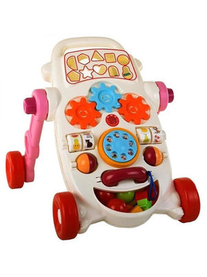 Pilsan Happy İlk Adım Arabası - Pembe