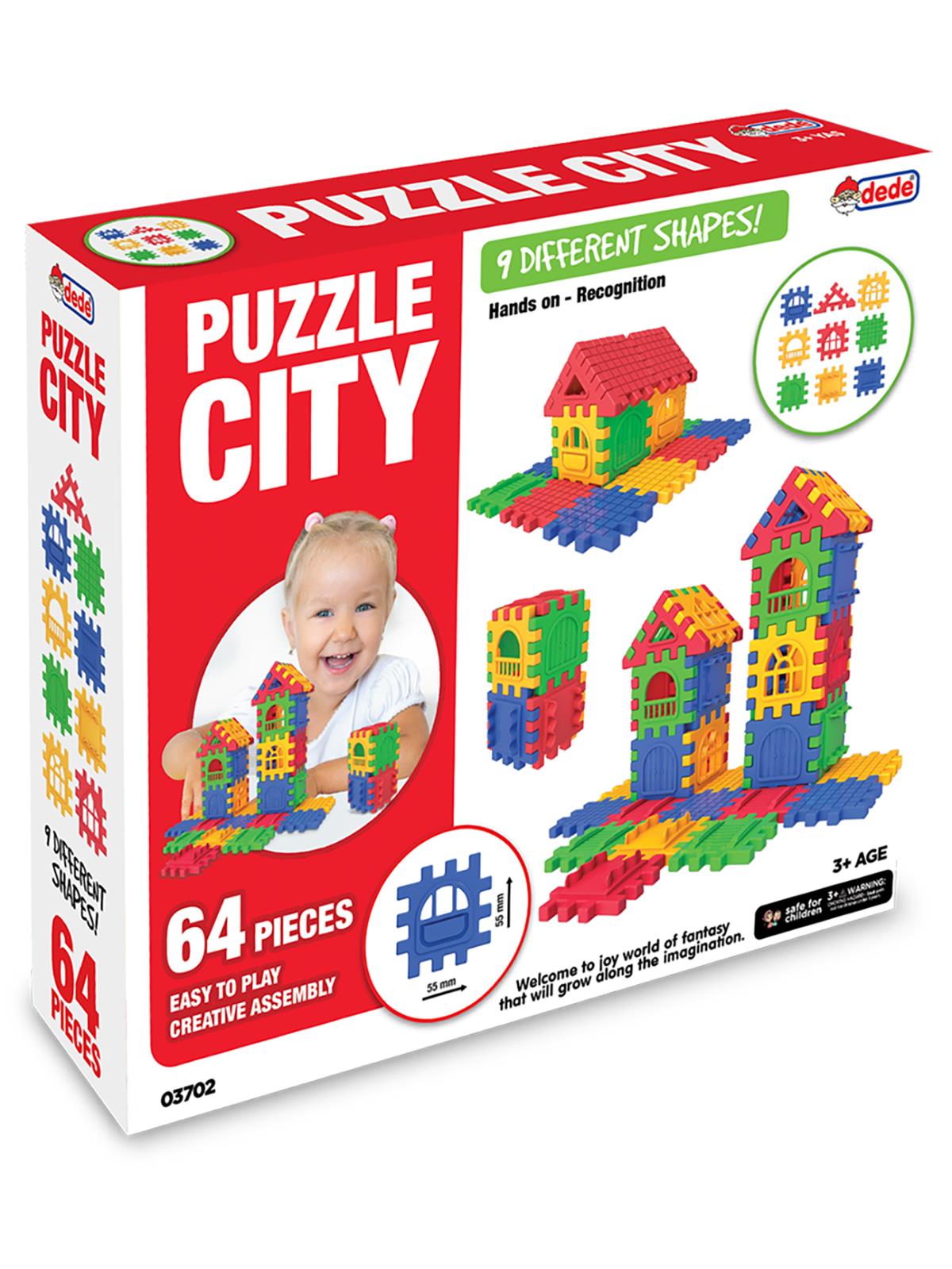 Dede Puzzle Cıty 64 Prç
