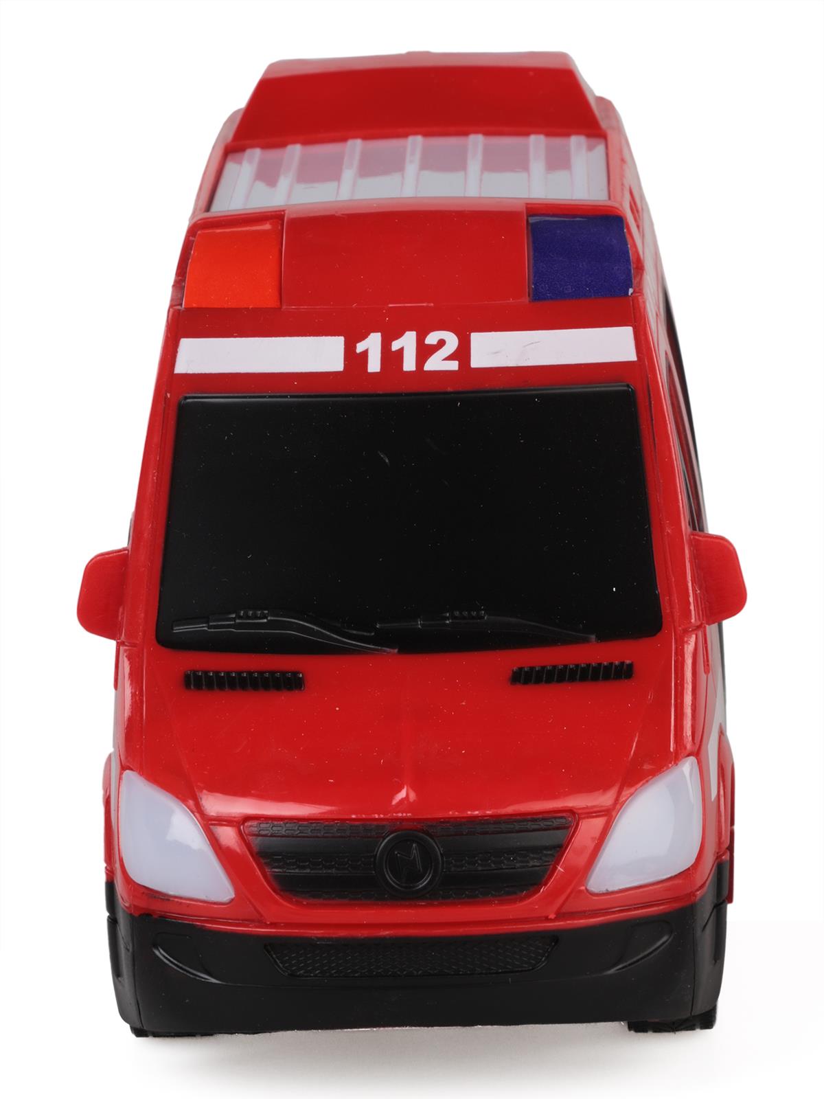 Vardem Kutulu Pıllı Ambulans Ve Polıs - Kırmızı