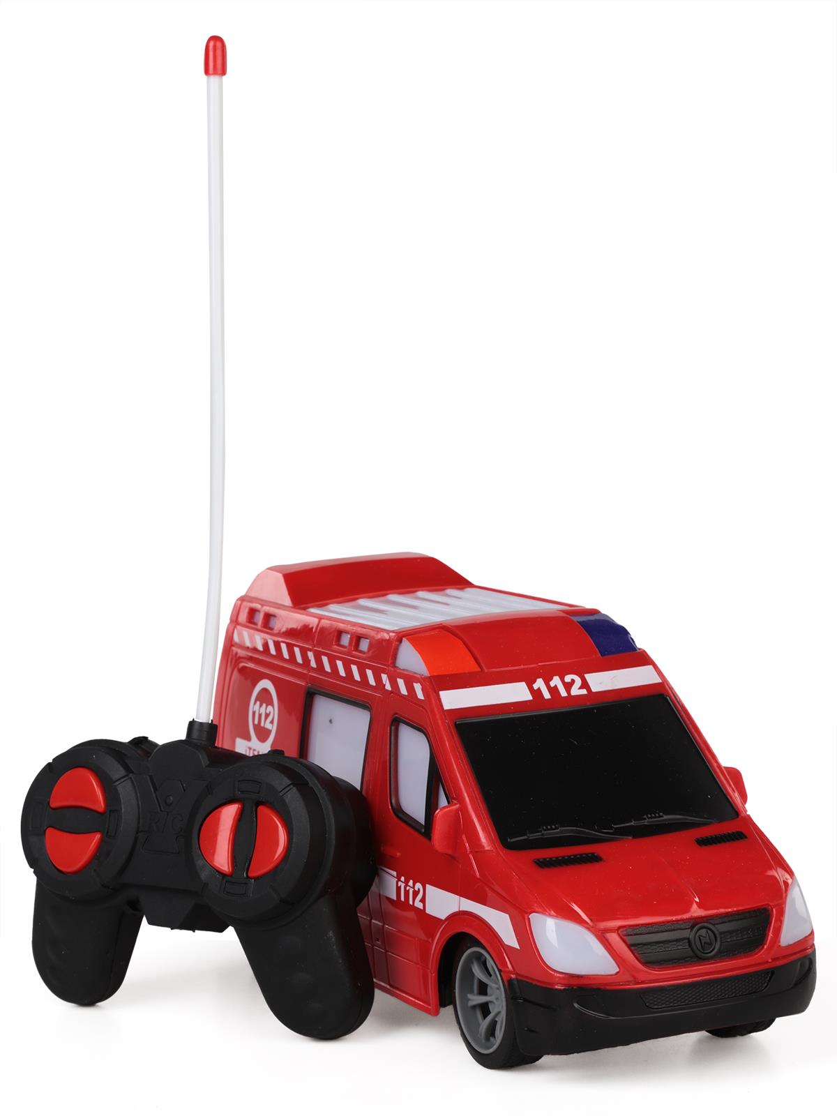 Vardem Kutulu Pıllı Ambulans Ve Polıs - Kırmızı
