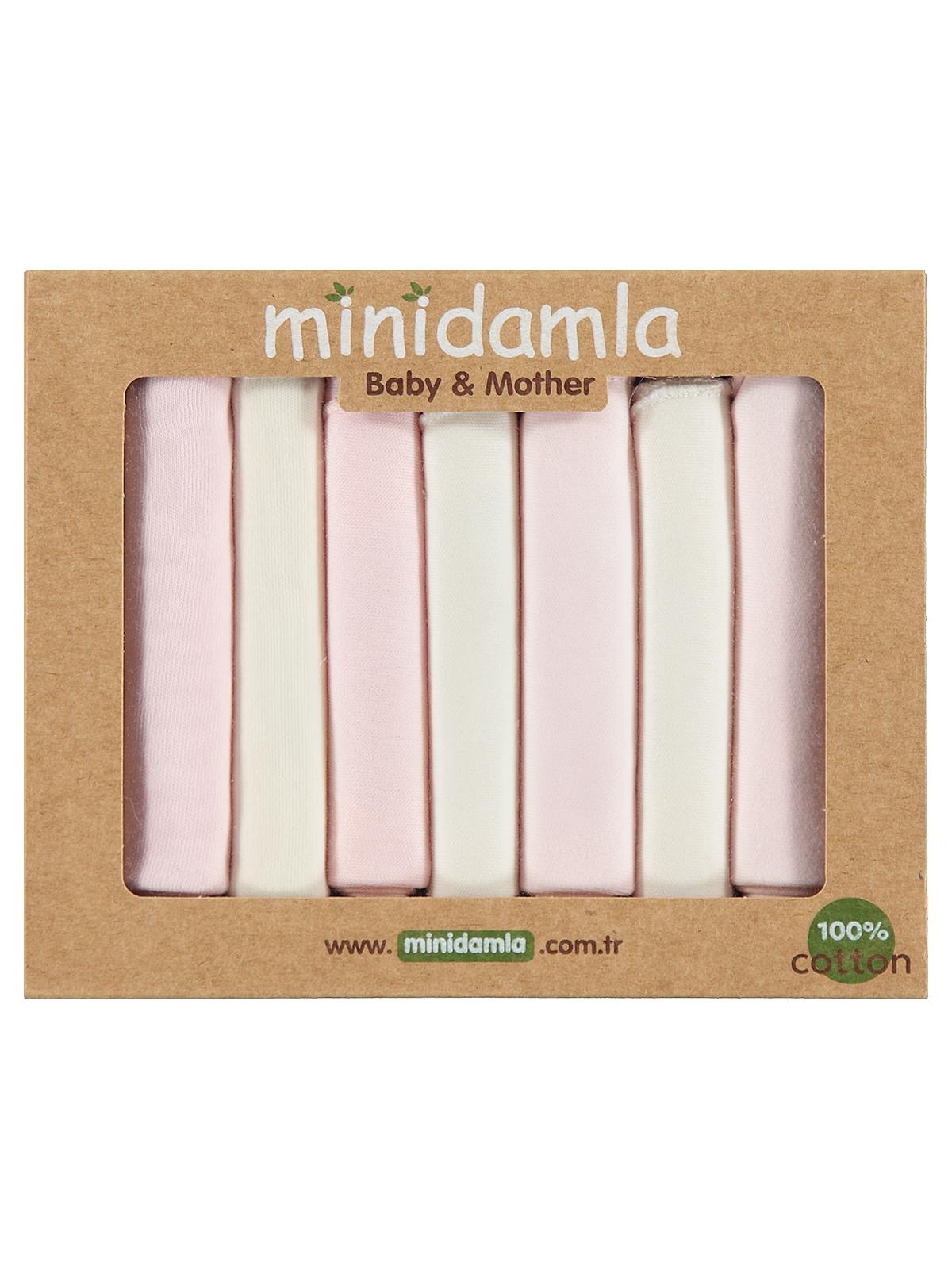 Minidamla 7li Ağız Mendili - Sarı