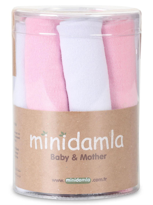 Minidamla 10'lu Ağız Mendili - Pembe