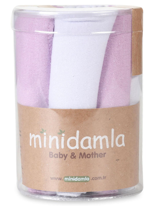 Minidamla 10'lu Ağız Mendili - Lila