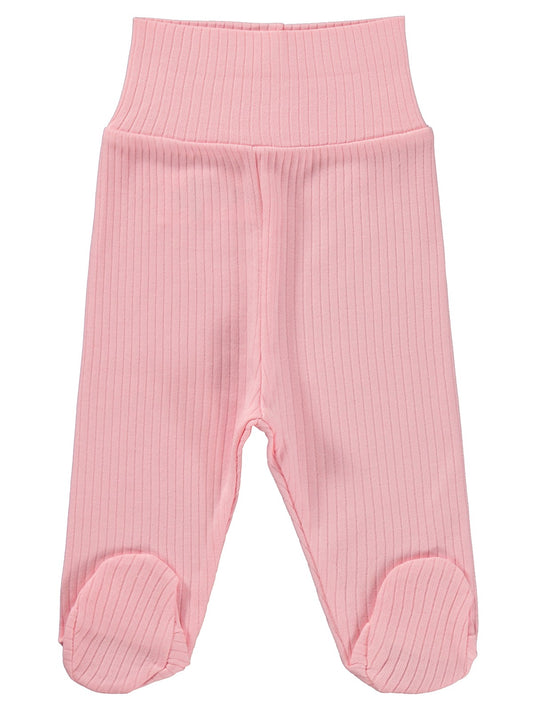 Minidamla Patikli Basic 2'li set 3-9 Ay Tek Alt Bebe - Pembe
