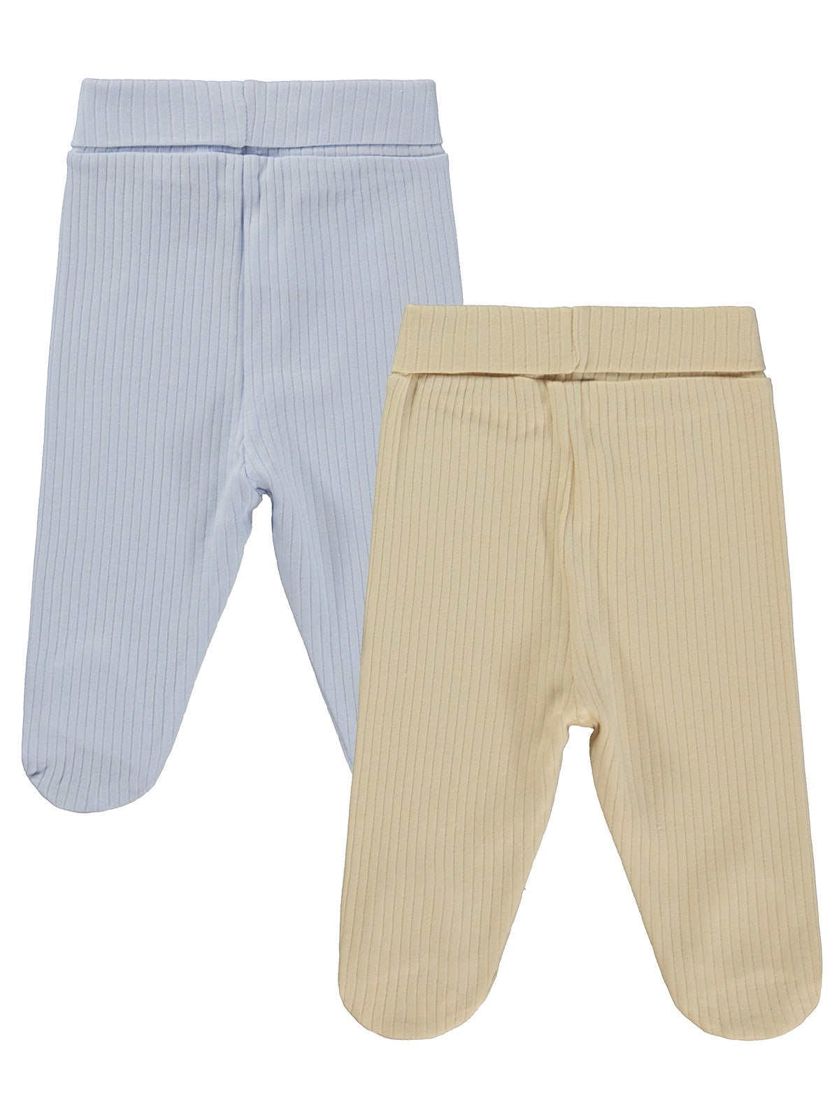 Minidamla Patikli Basic 2'li set 3-9 Ay Tek Alt Bebe - Mavi