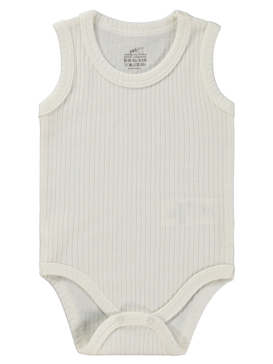 Minidamla Askılı Basic 3'lü set 1-18 Ay Çıtçıtlı Badi - Pembe