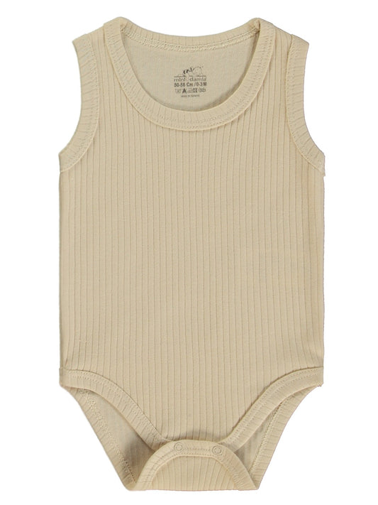 Minidamla Askılı Basic 3'lü set 1-18 Ay Çıtçıtlı Badi - Mavi