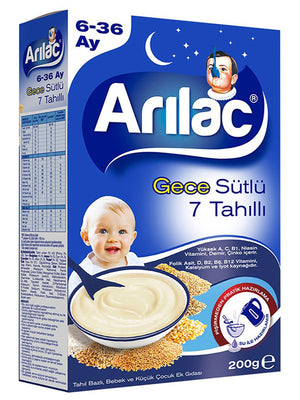 Arı Mama Gece Sütlü 7 Tahıllı Ek Gıda 200G