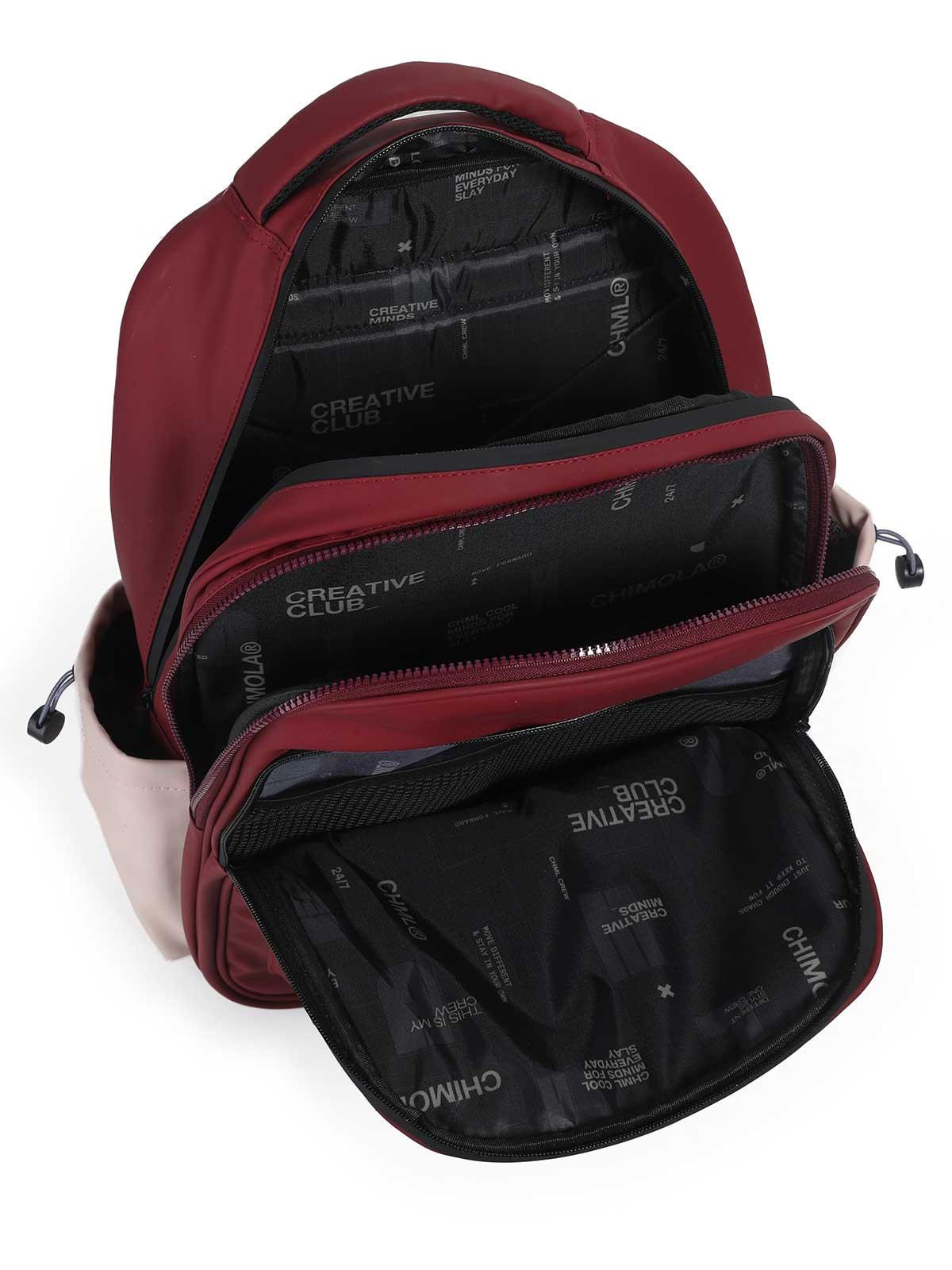 Chımola Unıversıty Sports Bordo Sırt Çantası 17
