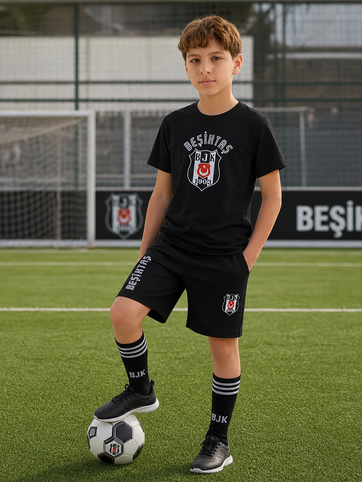 Beşiktaş  Everyday Büyük Çocuk 10-13 Yaş Takım - Siyah