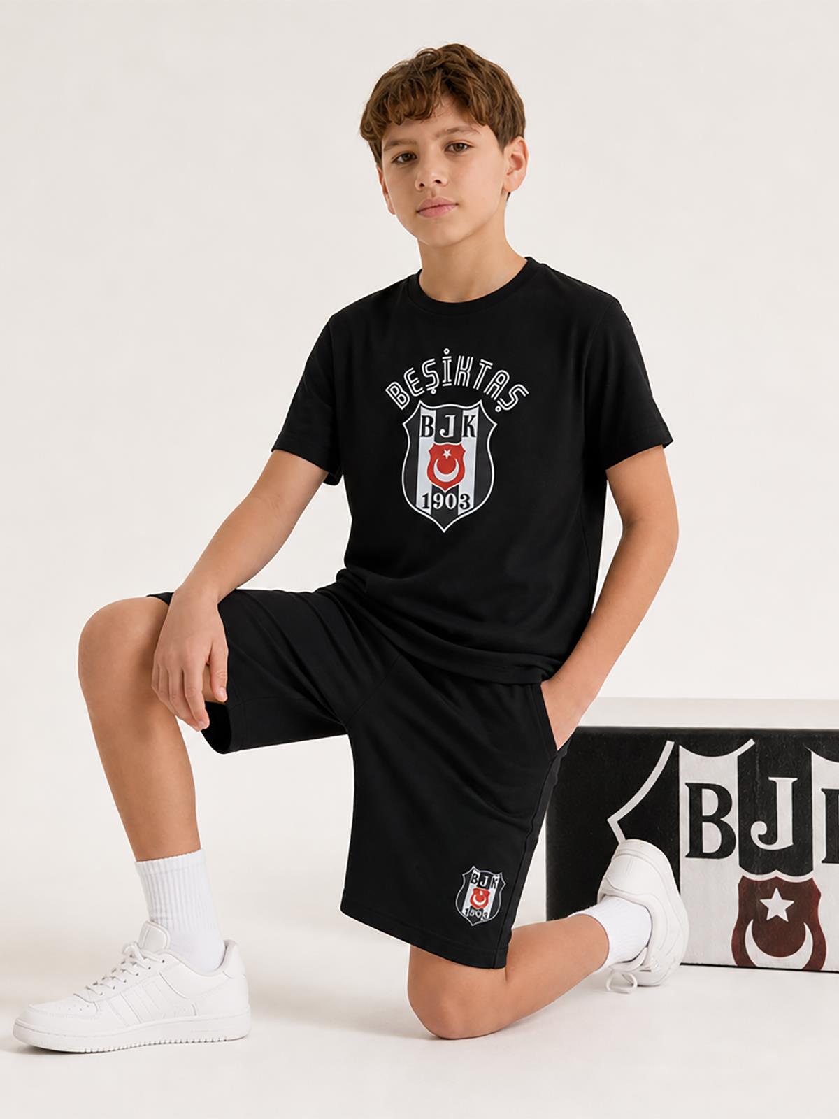 Beşiktaş  Everyday Büyük Çocuk 10-13 Yaş Takım - Siyah