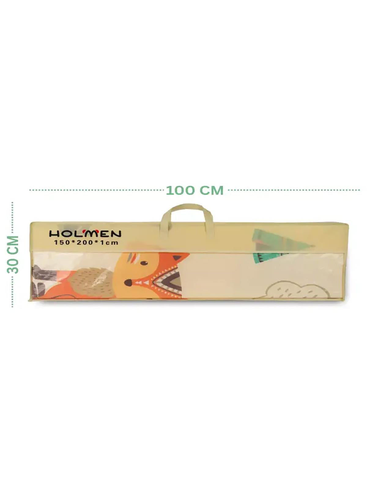 HOLMEN OYUN MATI MİNİK HAYVANLAR SOFT 150*200 CM - Standart