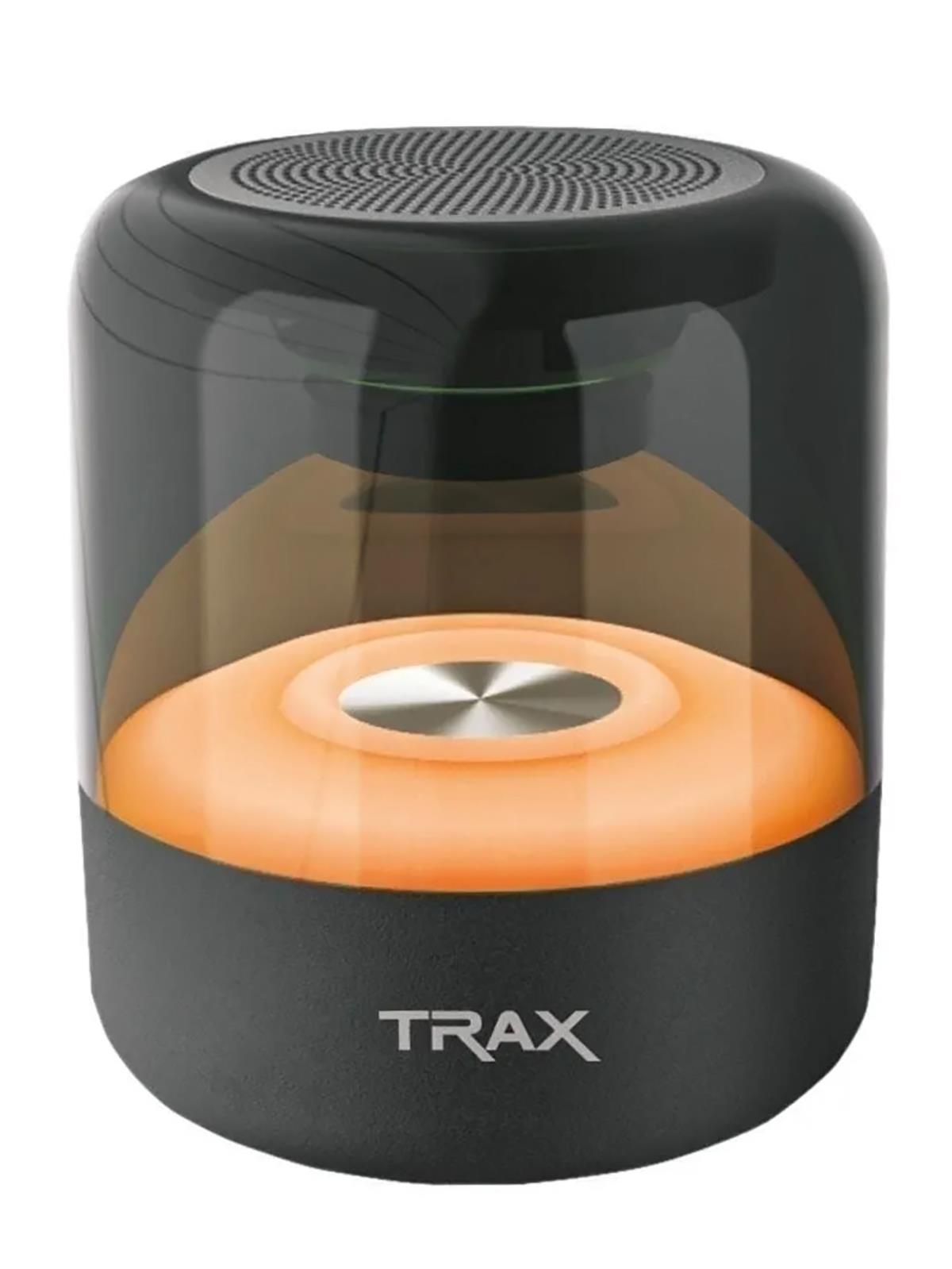 Trax LED Işıklı Renk Değiştiren Bluetooth Hoparlör - Siyah