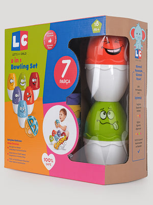 Let's Be Child Bowling Seti 2 in 1