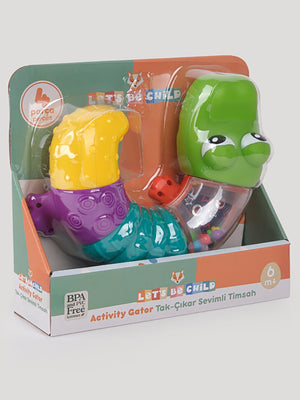 Let's Be Child Tak-Çıkar Sevimli Timsah