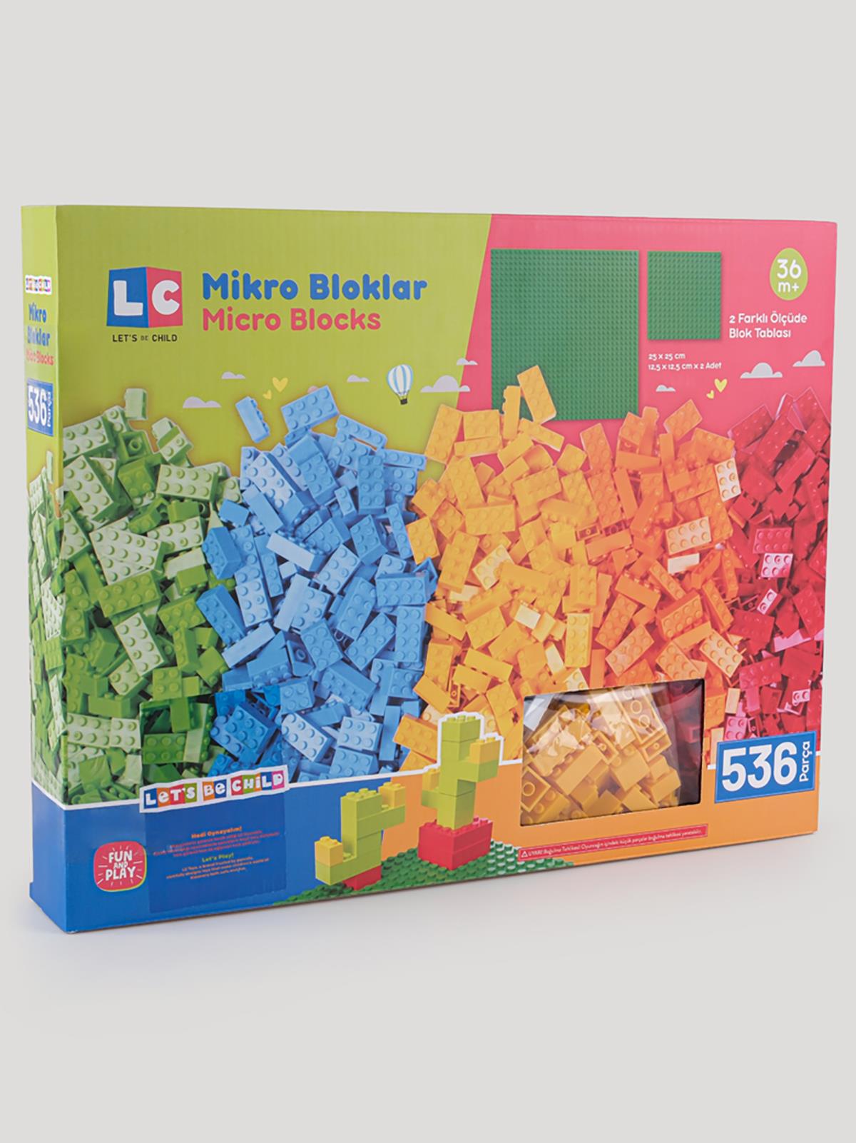 Let's Be Child Mikro Bloklar 536 Prç