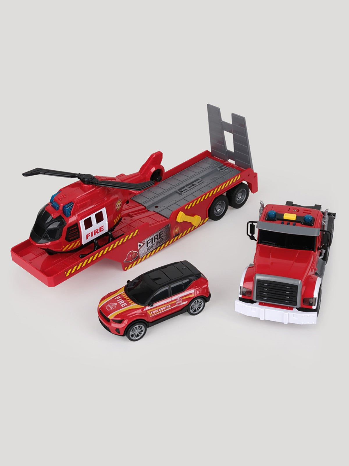 Let's Be Child Drive Sesli ve Işıklı Büyük İtfaiye Tırı