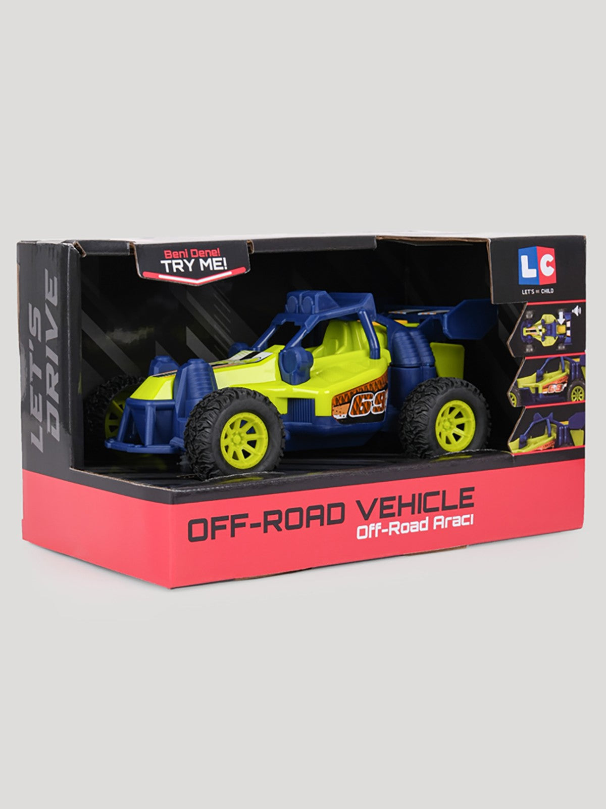 Let's Be Child Drive Sesli ve Işıklı Off Road Aracı