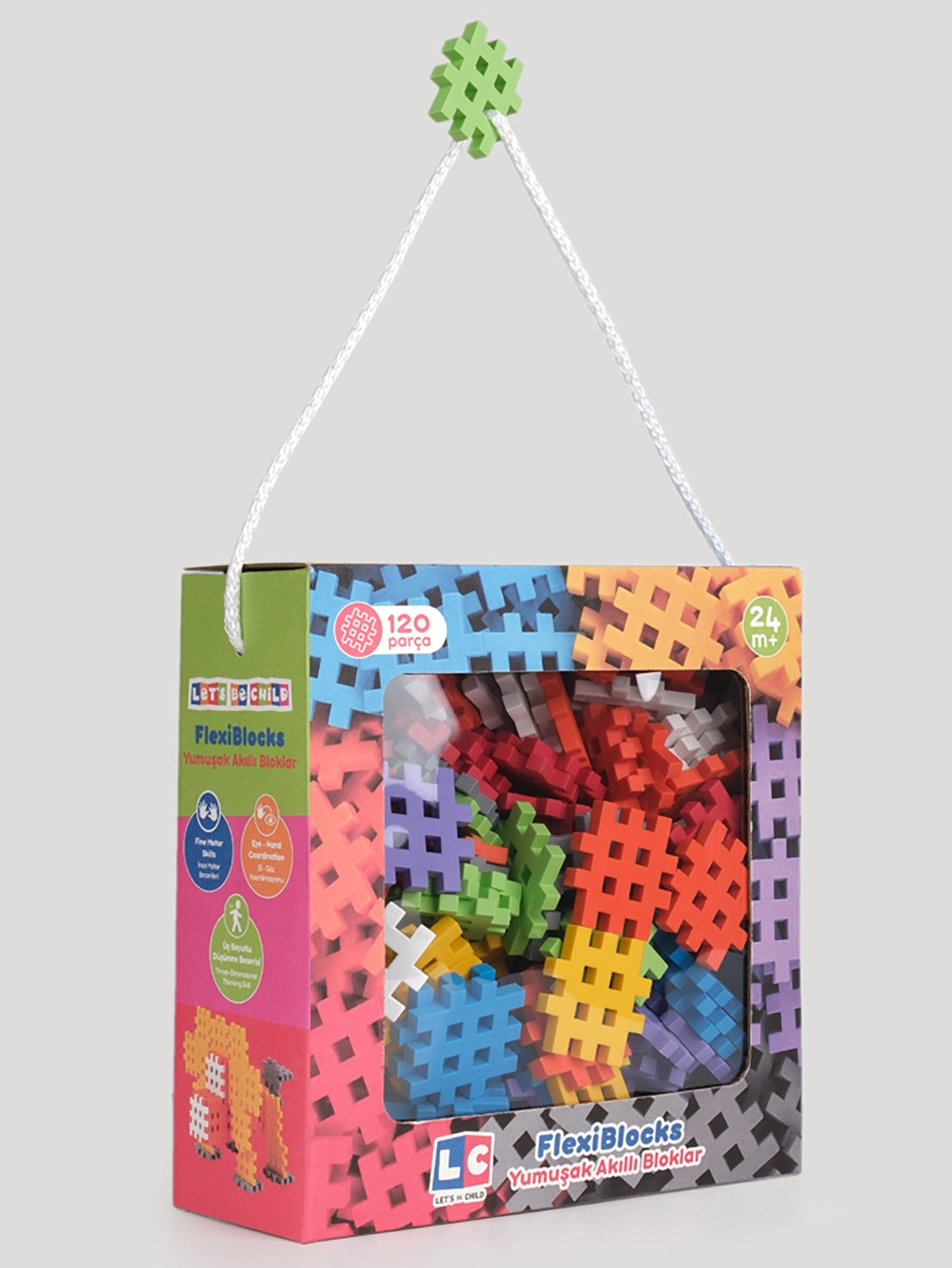 Let's Be Child Yumuşak Akıllı Bloklar 120