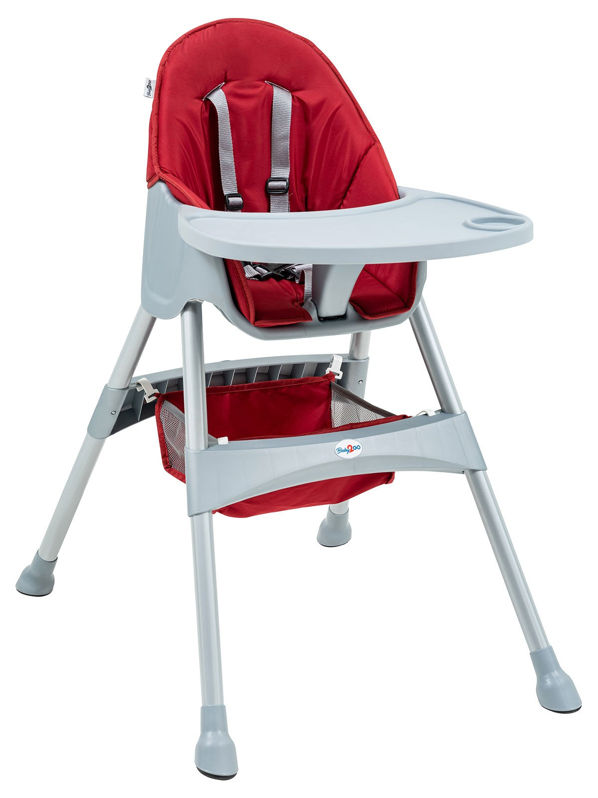 Baby2Go Hamburg Çift Tablalı Mama Sandalyesi - Sarı