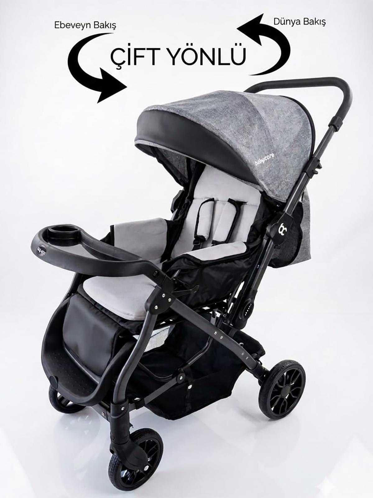 Babycare Capron Çift Yönlü Bebek Arabası - Bej