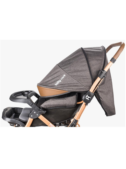 Babycare Capron Çift Yönlü Bebek Arabası - Siyah