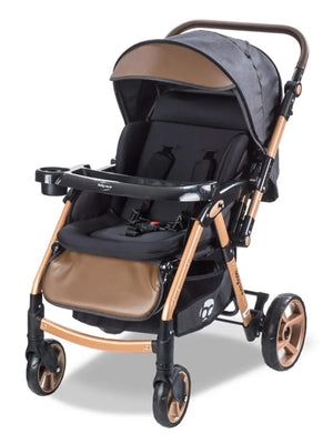Babycare Combo Maxi Pro Çift Yönlü Bebek Arabası - Siyah