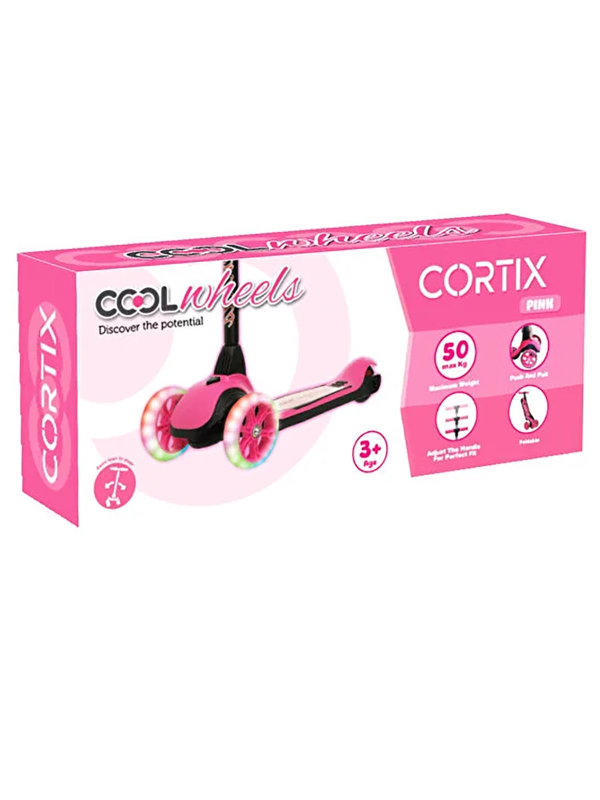 Furkan Toys Cortix Scooter - Pembe