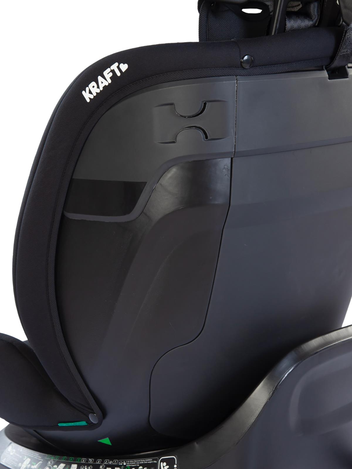 Kraft Spin I-Size Oto Koltuğu 0-36 Kg - Gri