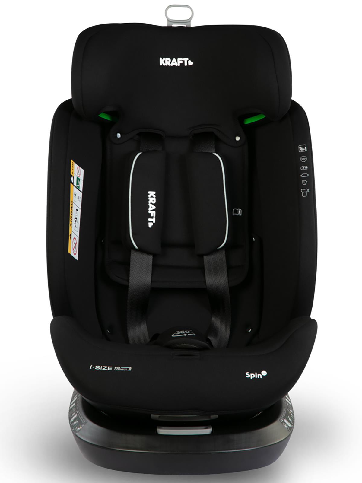 Kraft Spin I-Size Oto Koltuğu 0-36 Kg - Yeşil