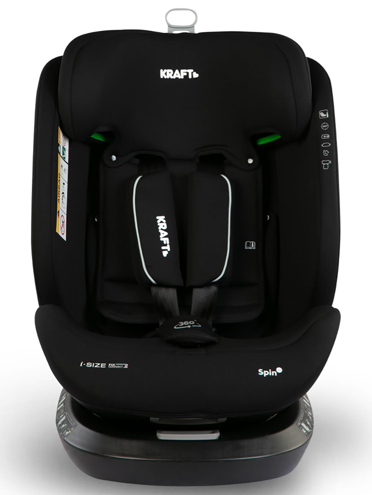 Kraft Spin I-Size Oto Koltuğu 0-36 Kg - Yeşil