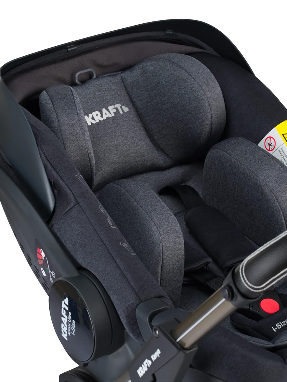 Kraft Kenya I-Size Travel Sistem Bebek Arabası - Gri
