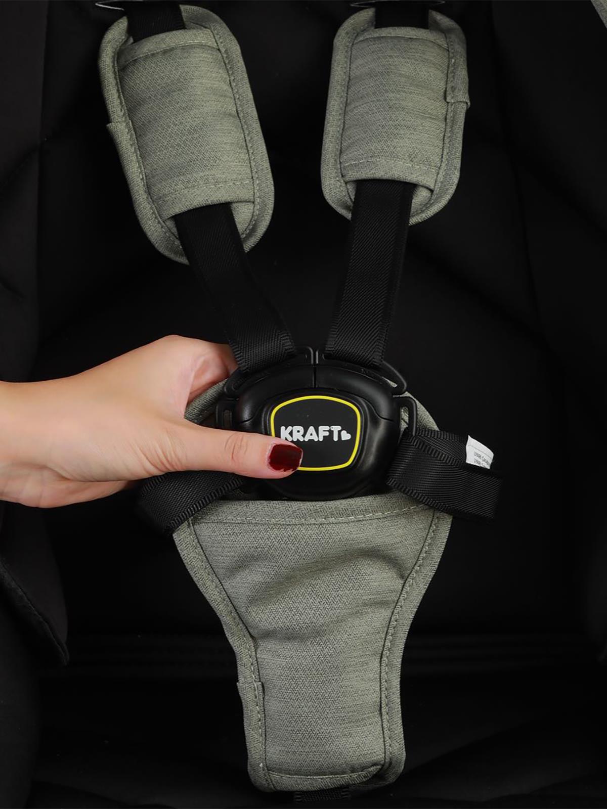 Kraft Kenya I-Size Travel Sistem Bebek Arabası - Gri