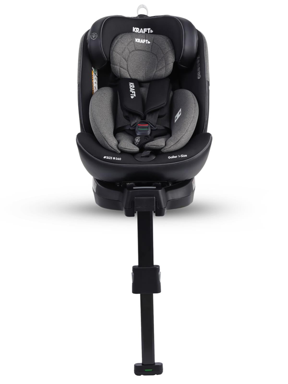 Kraft Galler I-Size Oto Koltuğu 0-36 Kg (40-150 Cm) - Siyah