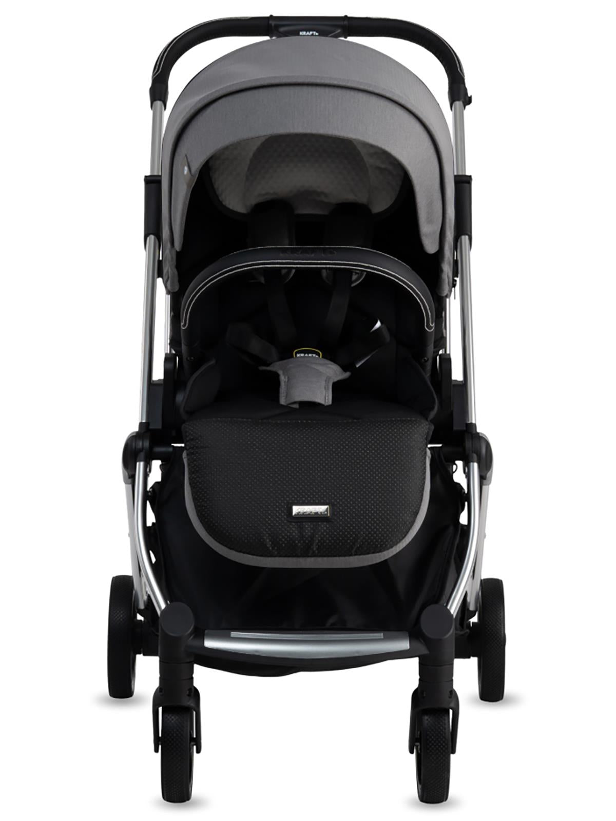 Kraft  Slide Travel Sistem Bebek Arabası - Gri