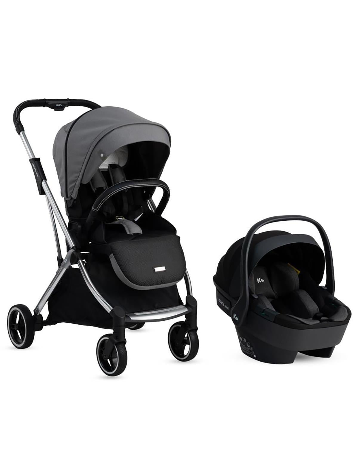 Kraft  Slide Travel Sistem Bebek Arabası - Gri