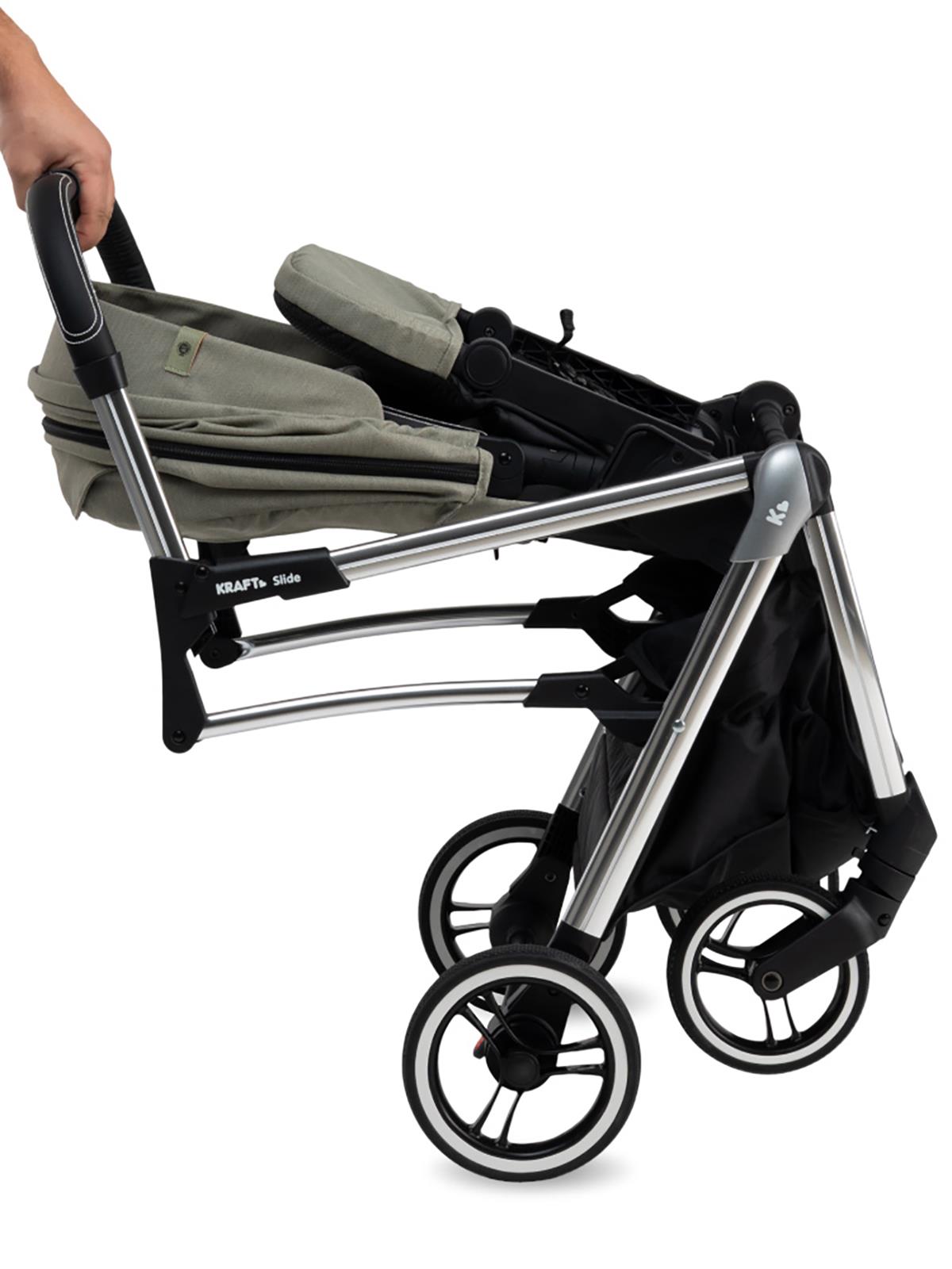 Kraft  Slide Travel Sistem Bebek Arabası - Yeşil