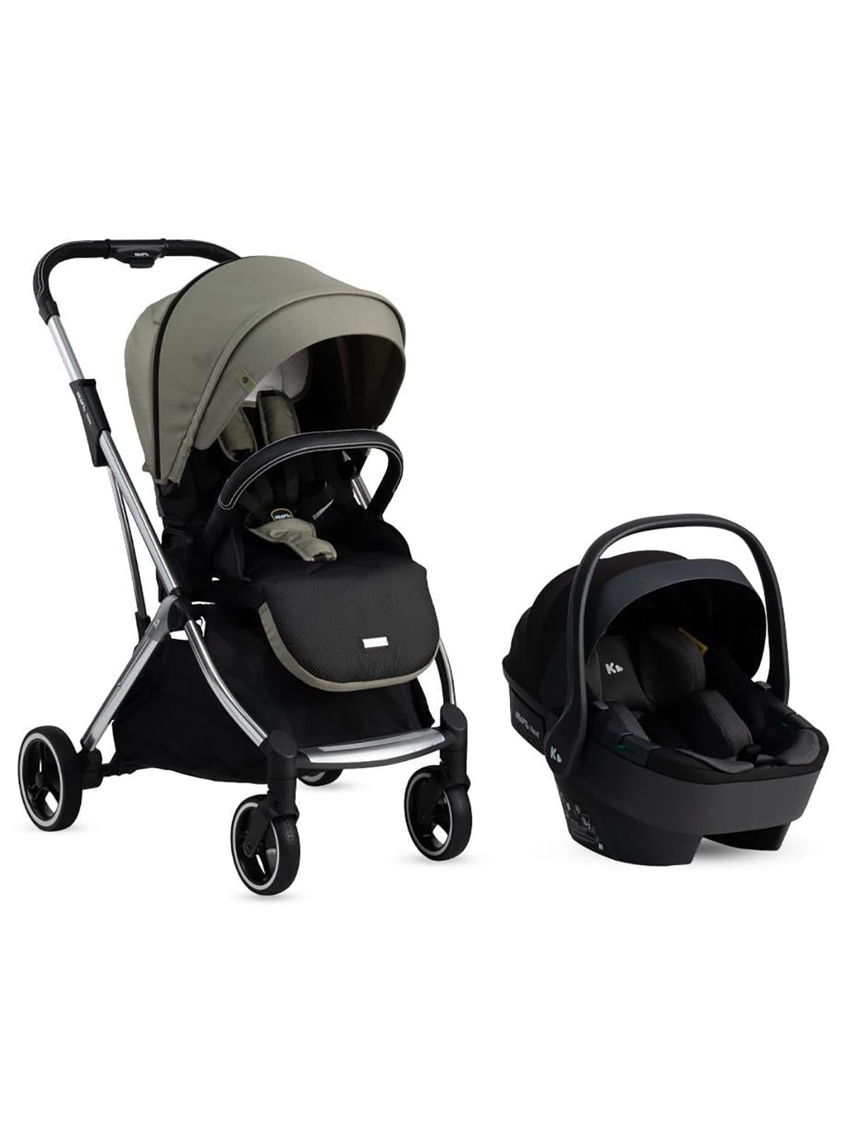 Kraft  Slide Travel Sistem Bebek Arabası - Yeşil