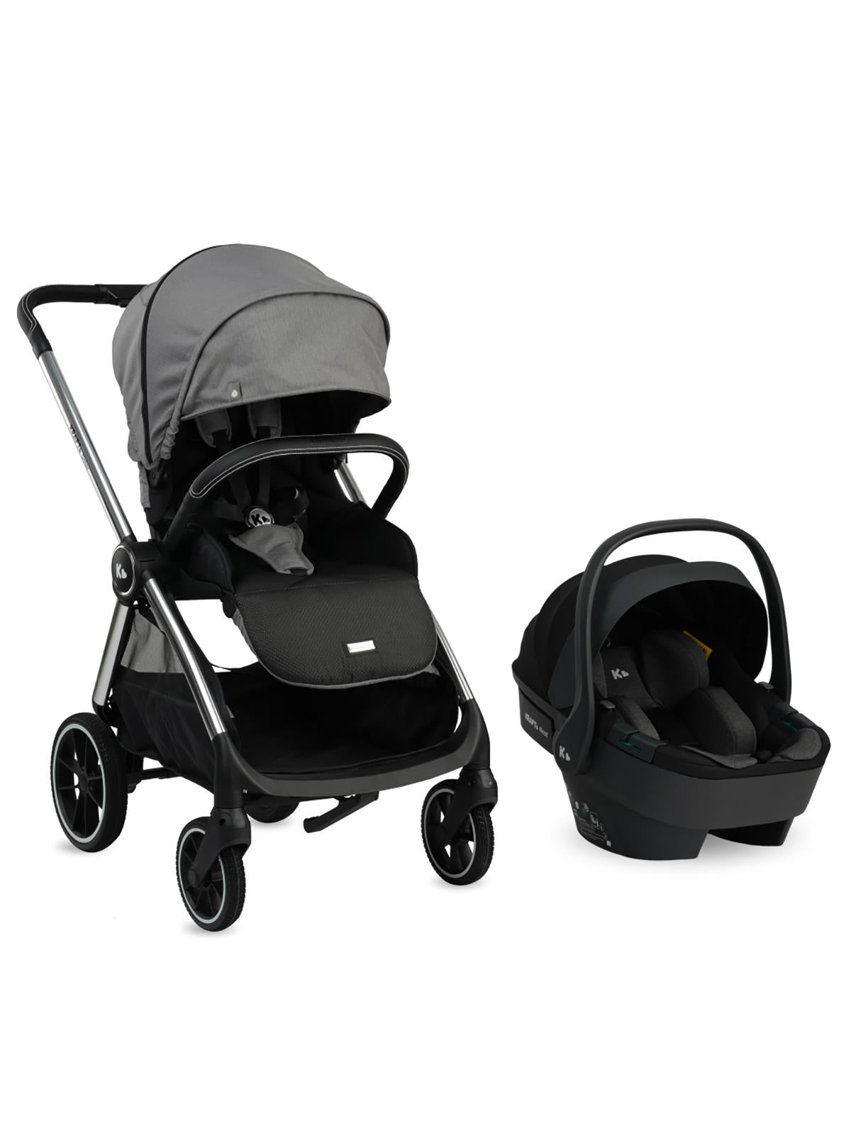 Kraft Dakar Travel Sistem Bebek Arabası - Gri