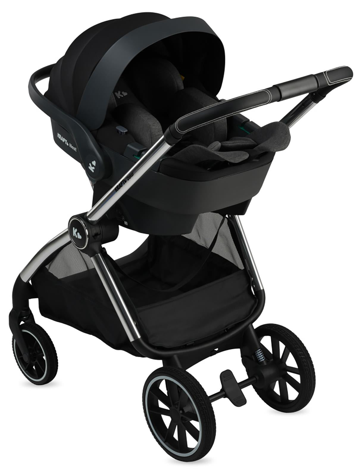 Kraft Dakar Travel Sistem Bebek Arabası - Gri