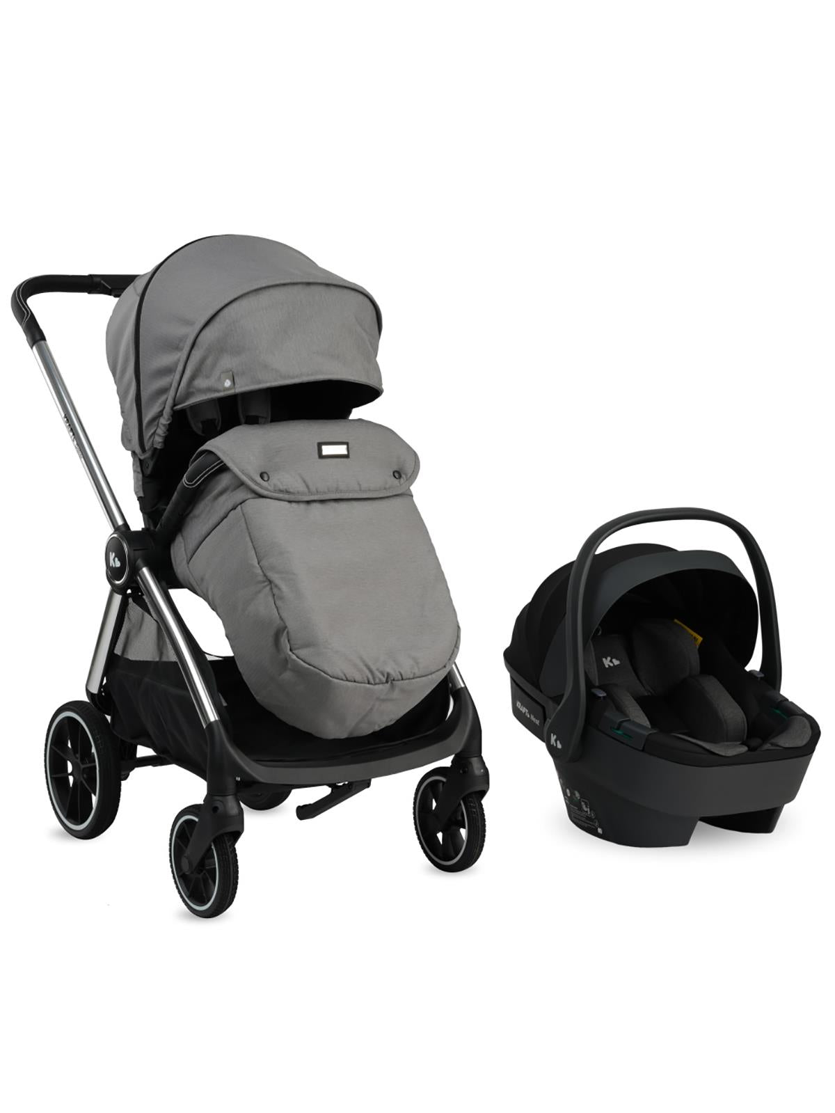 Kraft Dakar Travel Sistem Bebek Arabası - Gri
