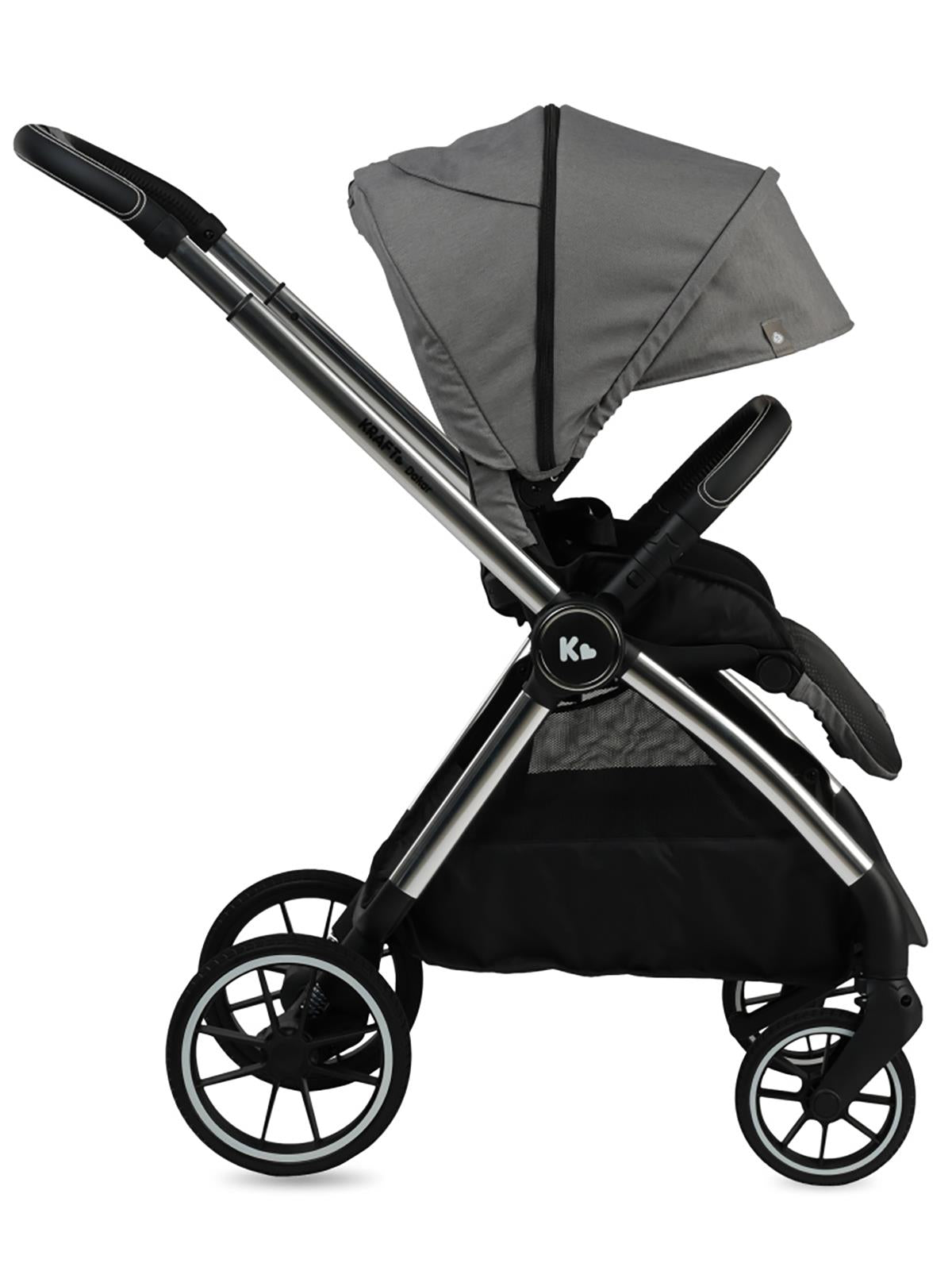 Kraft Dakar Travel Sistem Bebek Arabası - Gri