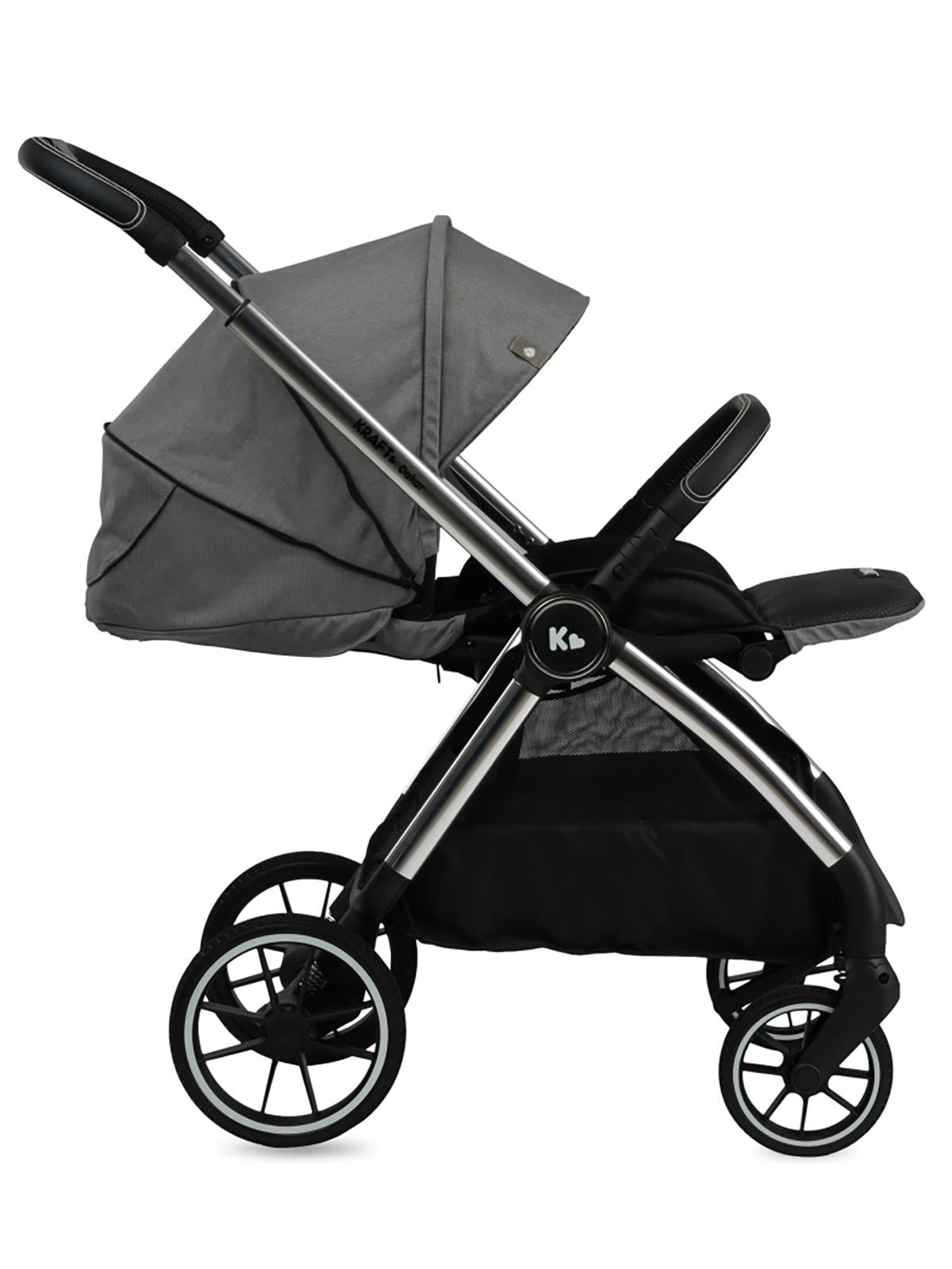 Kraft Dakar Travel Sistem Bebek Arabası - Gri